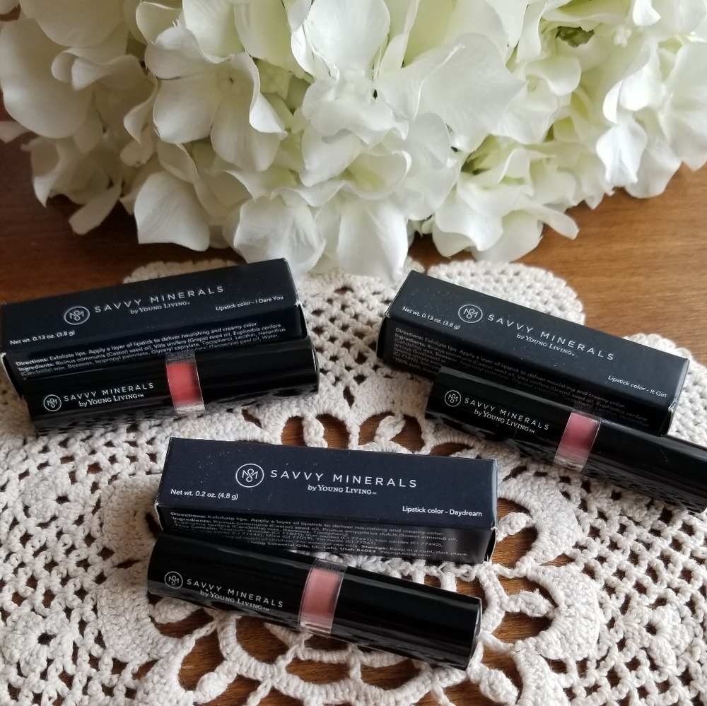 Savvy Minerals infused Lipstick